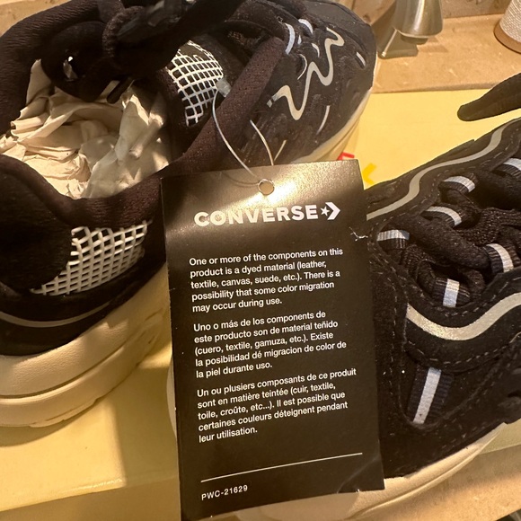 Tyler the Creator Golf le Fleur Converse Giannos Black - Picture 3 of 4